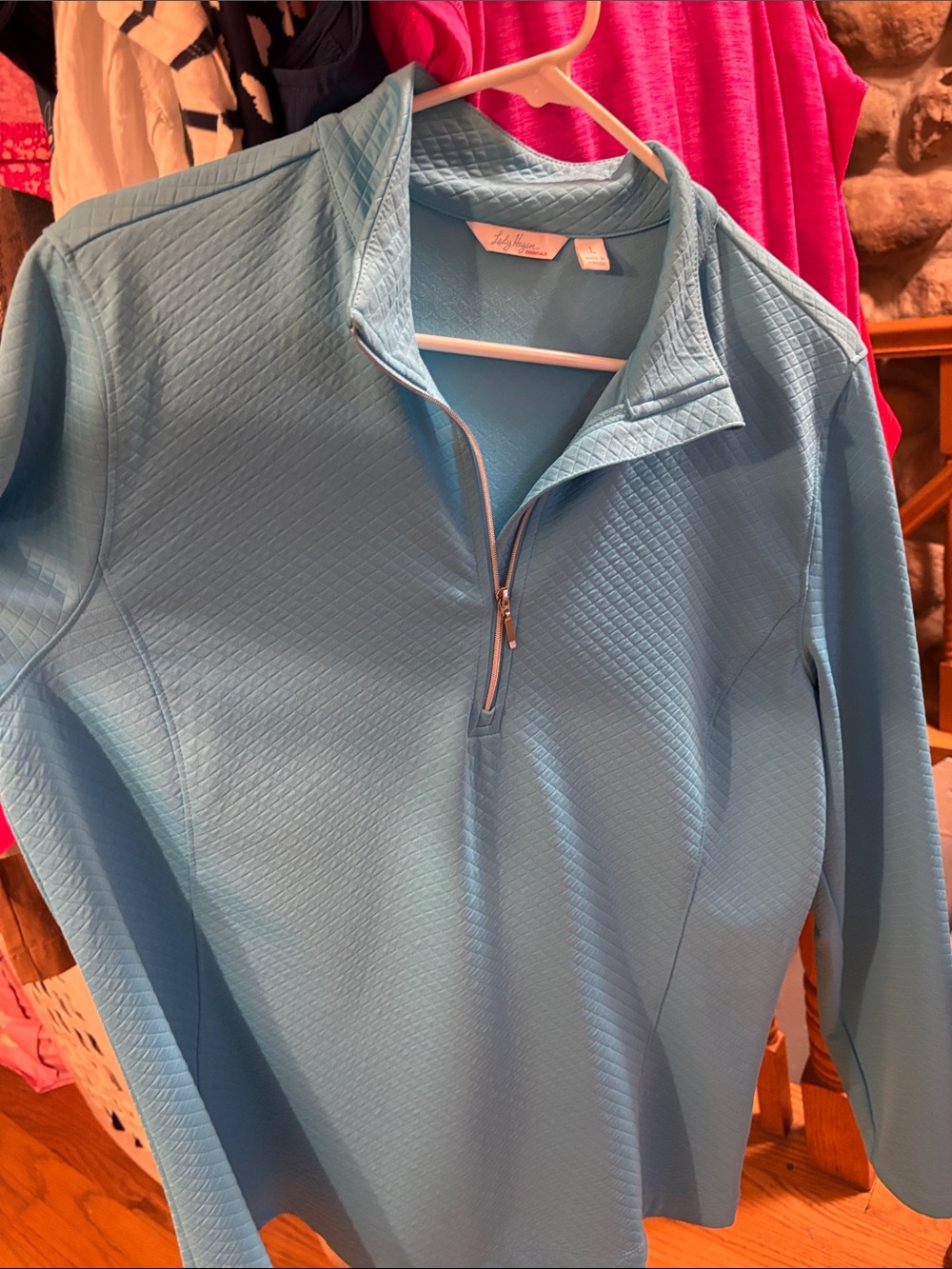 Women s Quarter-Zip Shirt Jacket - Picture 4 of 4